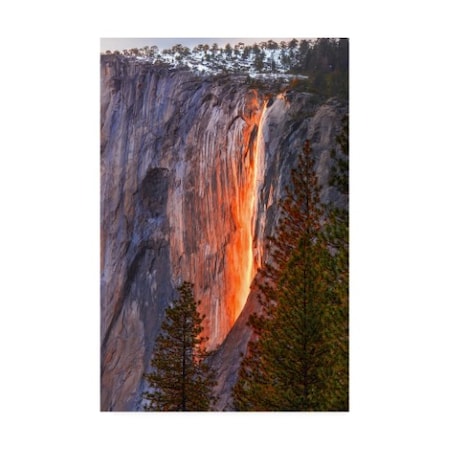 John Gavrilis 'Horsetail Fall' Canvas Art,30x47